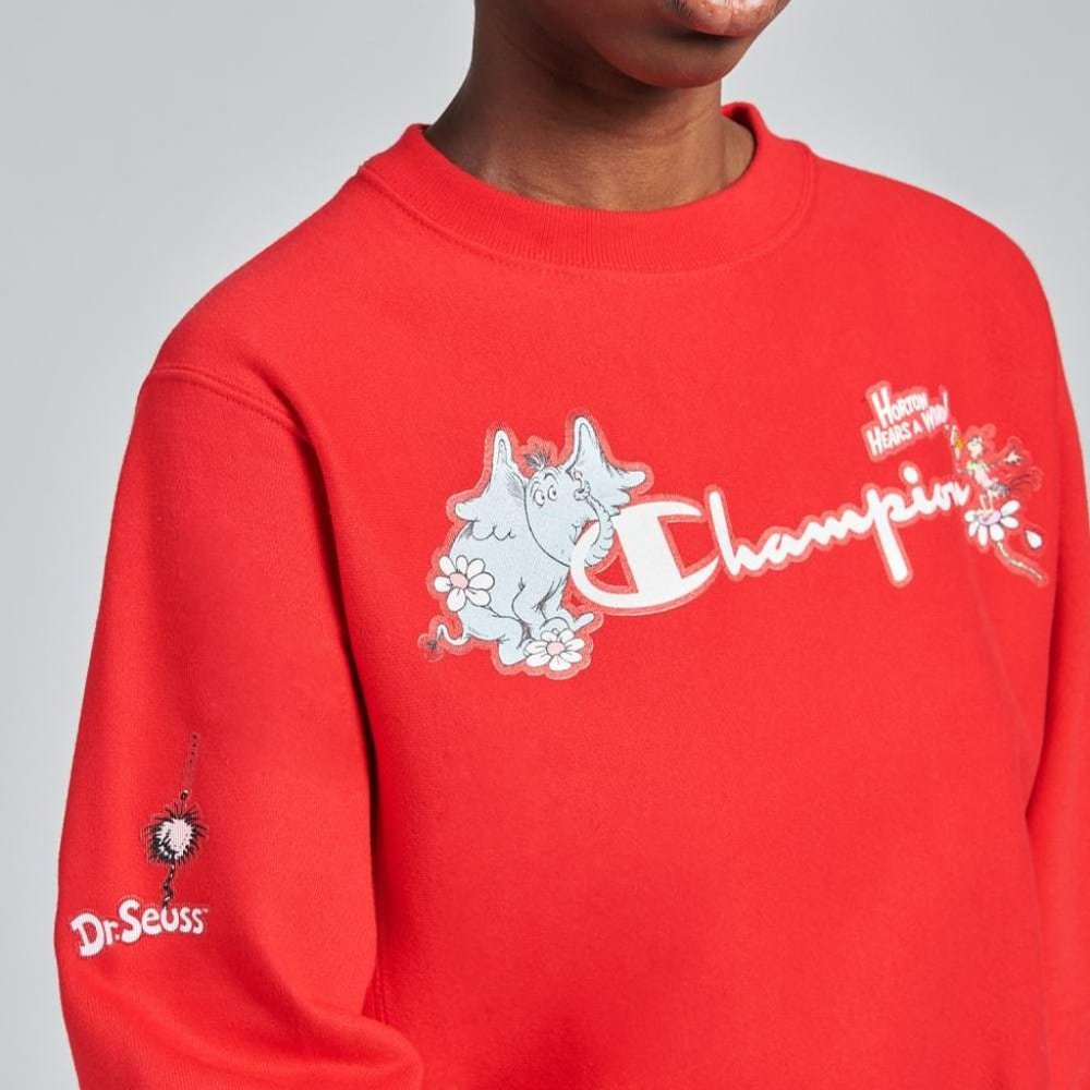 Champion Dr. Seuss Crop Top Sweatshirt